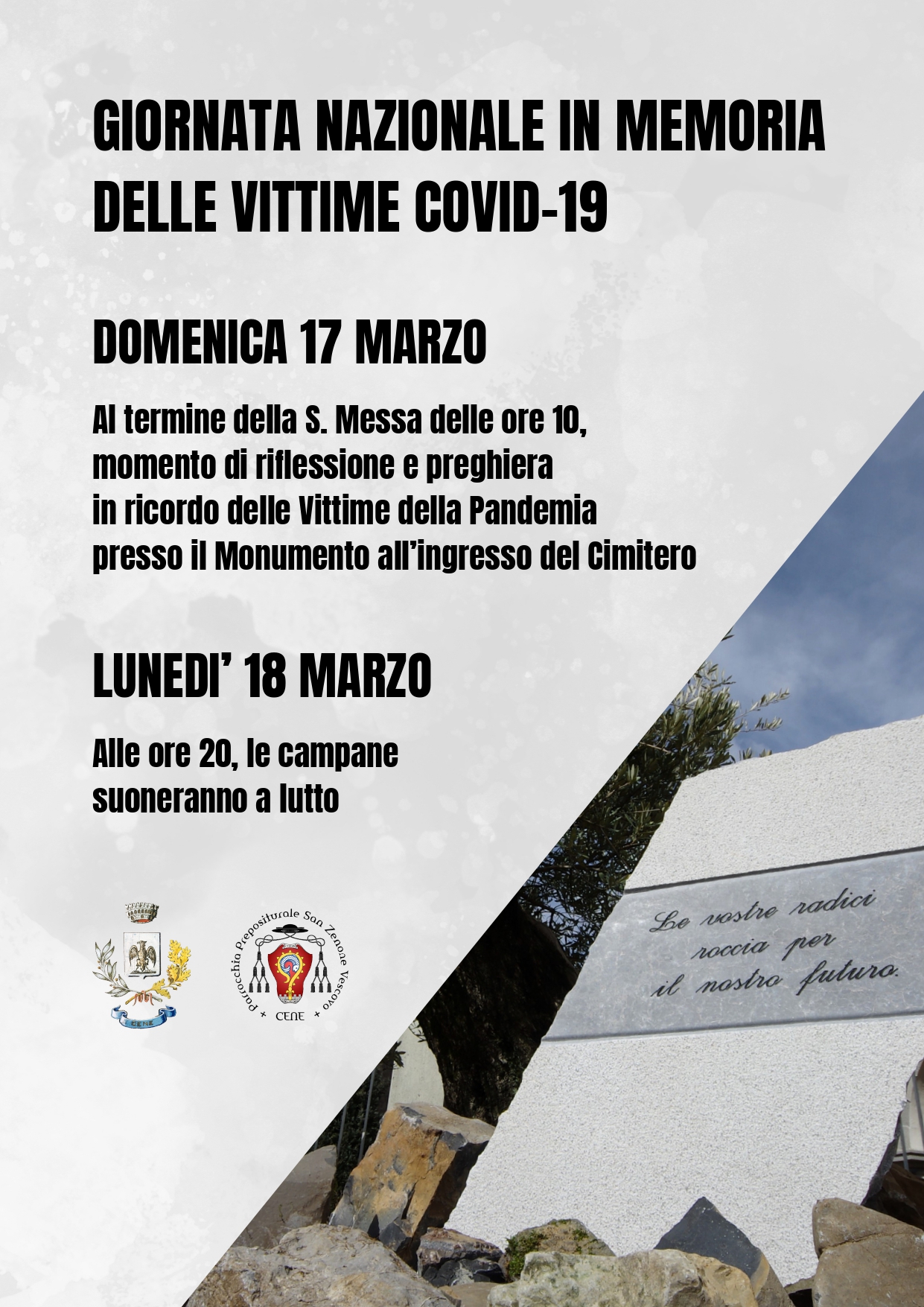 Giornata Nazionale in memoria delle Vittime Covid-19