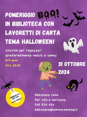 Halloween in Biblioteca